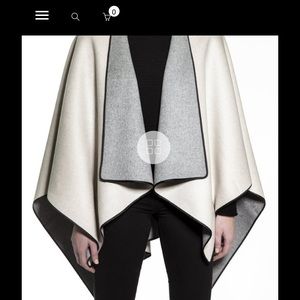 Beryll cashmere blend cape